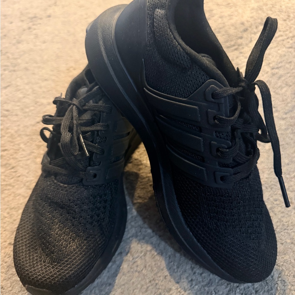 BNWOT Adidas Triple Black Athletic Sneakers